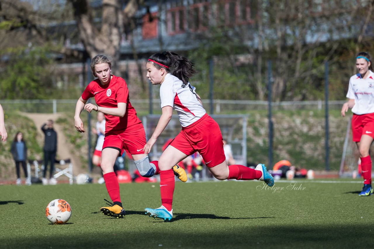 Bild 228 - wBJ Walddoerfer - Eimsbuettel : Ergebnis: 5:3